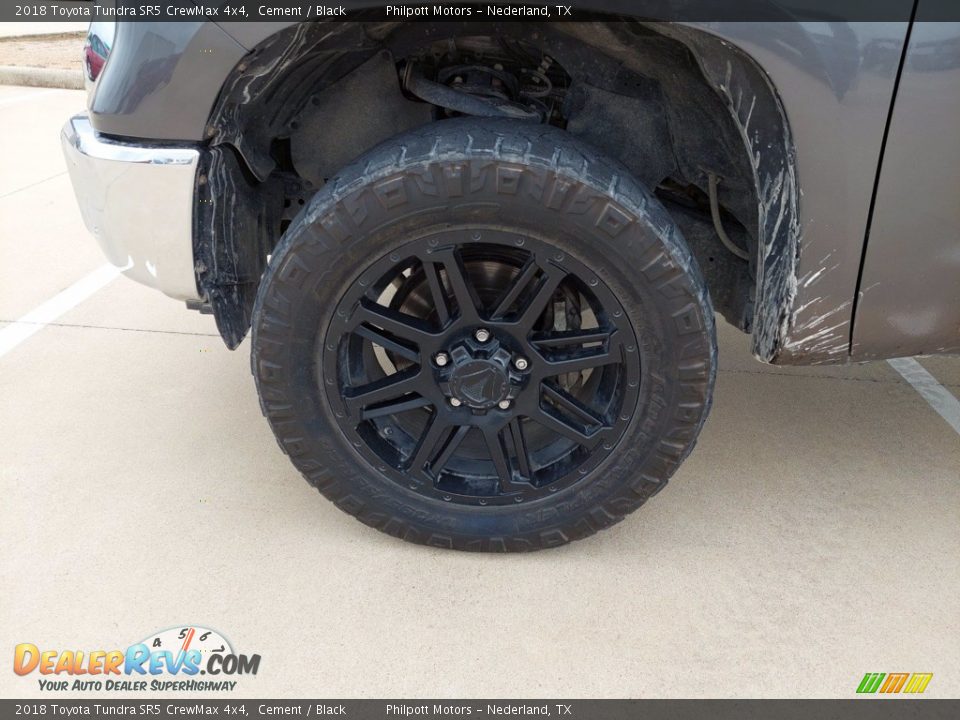 2018 Toyota Tundra SR5 CrewMax 4x4 Cement / Black Photo #7