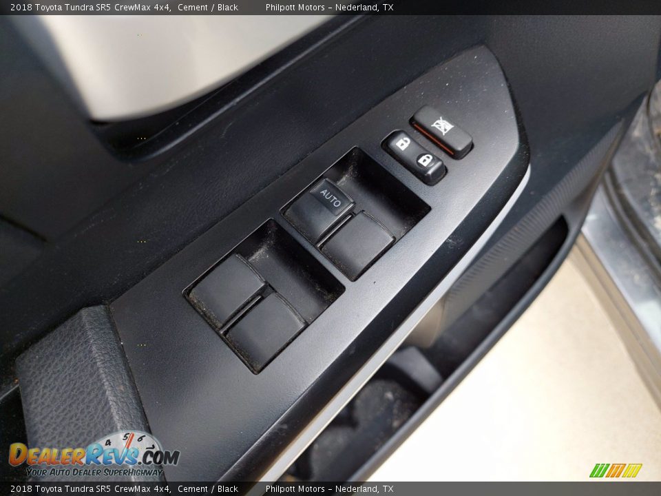 2018 Toyota Tundra SR5 CrewMax 4x4 Cement / Black Photo #11