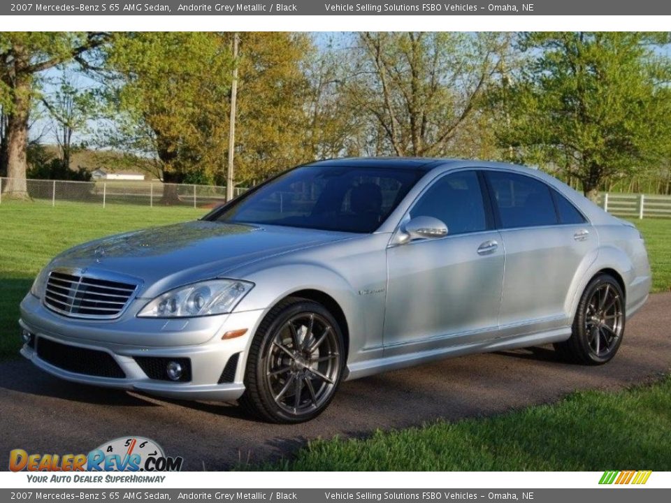 2007 Mercedes-Benz S 65 AMG Sedan Andorite Grey Metallic / Black Photo #1