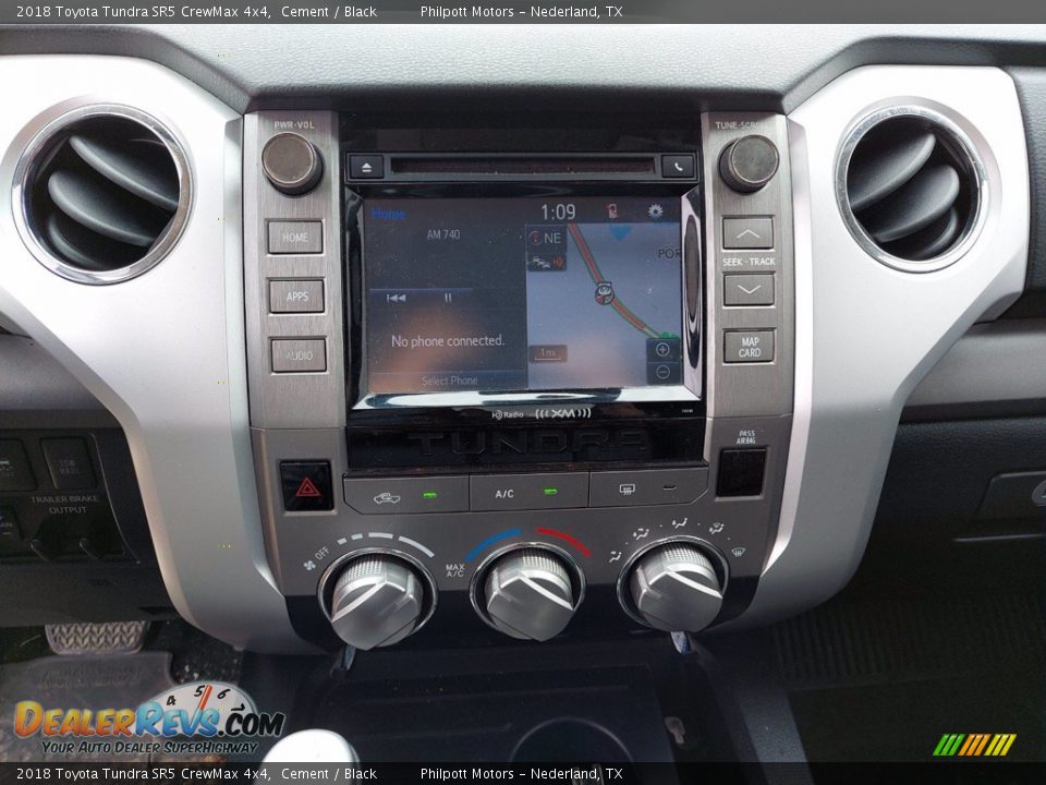 2018 Toyota Tundra SR5 CrewMax 4x4 Cement / Black Photo #15