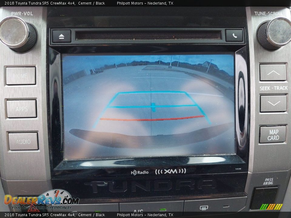2018 Toyota Tundra SR5 CrewMax 4x4 Cement / Black Photo #17