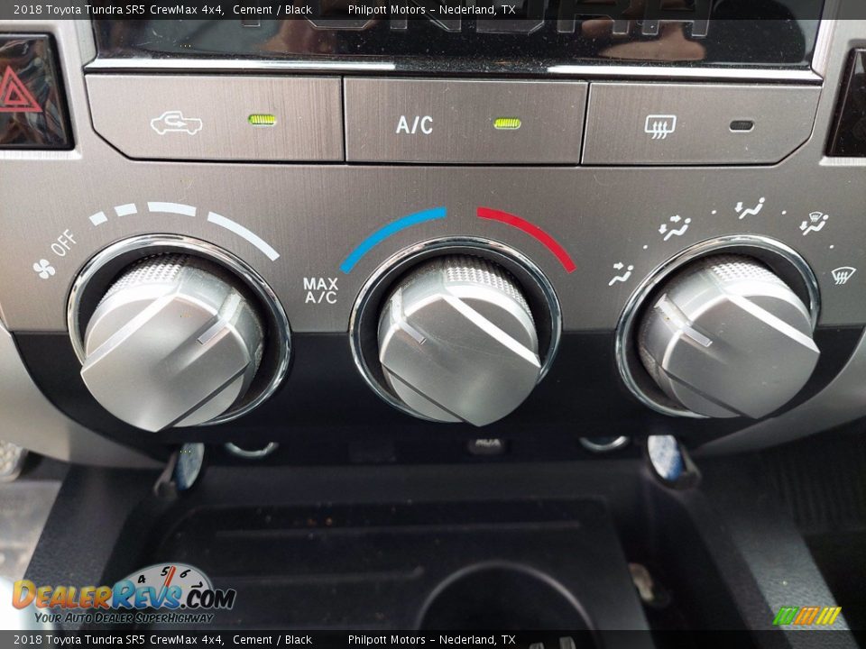 2018 Toyota Tundra SR5 CrewMax 4x4 Cement / Black Photo #19