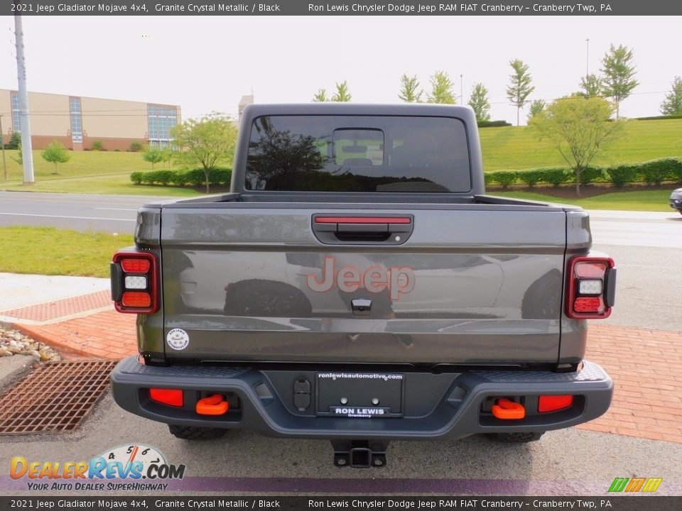 2021 Jeep Gladiator Mojave 4x4 Granite Crystal Metallic / Black Photo #6