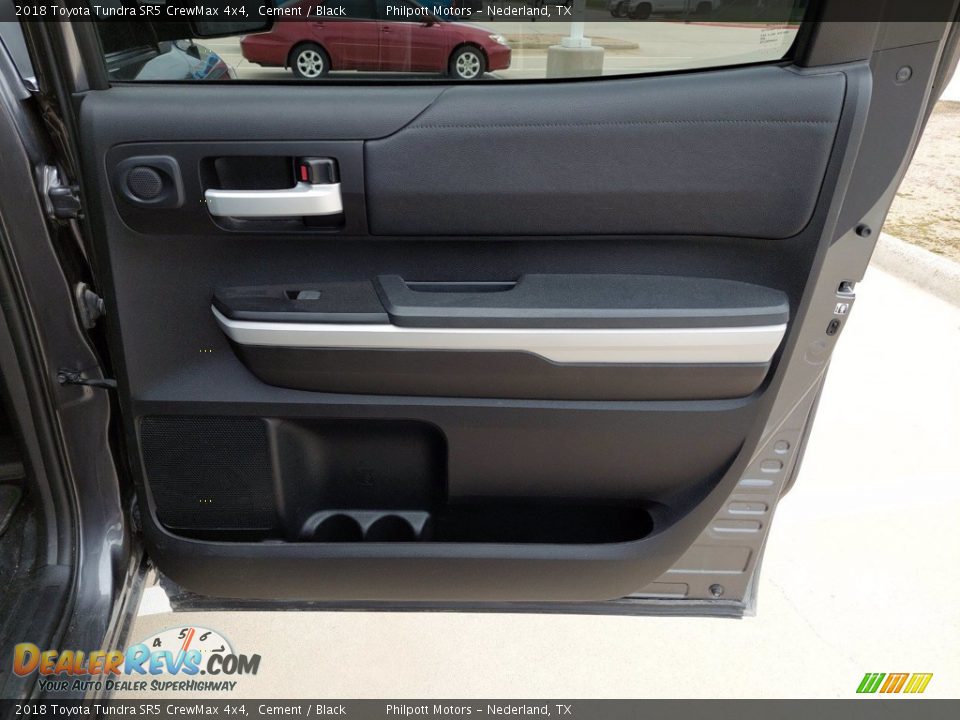 2018 Toyota Tundra SR5 CrewMax 4x4 Cement / Black Photo #22