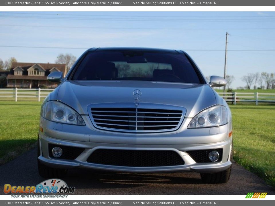 2007 Mercedes-Benz S 65 AMG Sedan Andorite Grey Metallic / Black Photo #15