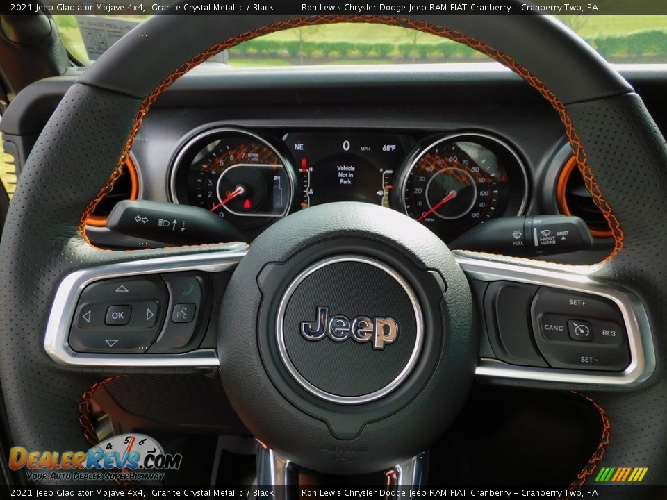 2021 Jeep Gladiator Mojave 4x4 Steering Wheel Photo #19