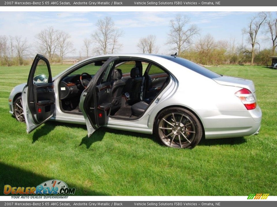 2007 Mercedes-Benz S 65 AMG Sedan Andorite Grey Metallic / Black Photo #23