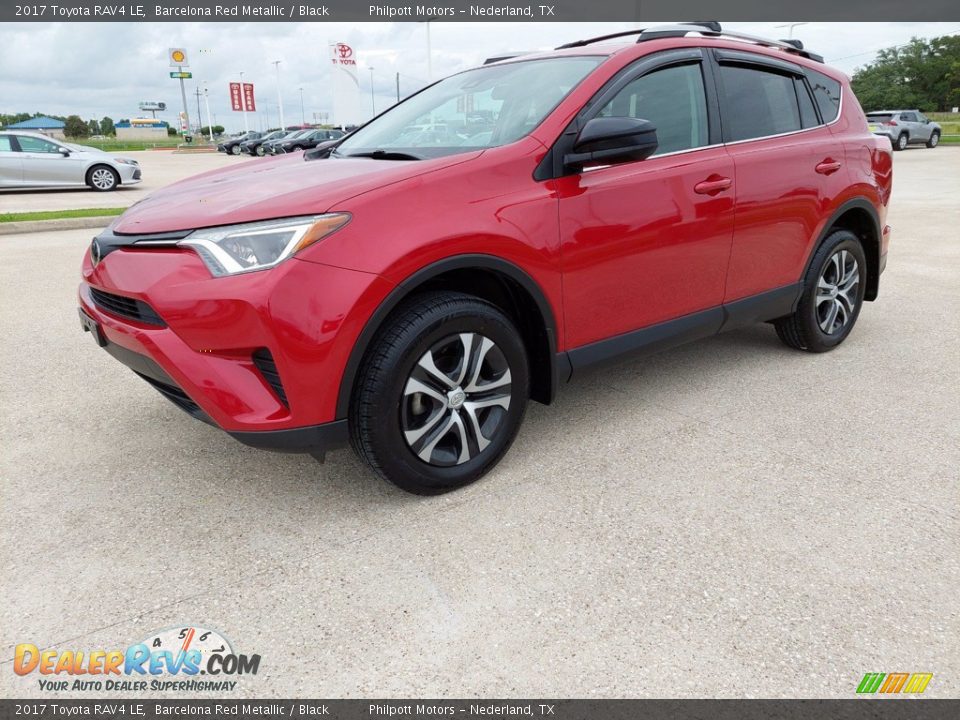 2017 Toyota RAV4 LE Barcelona Red Metallic / Black Photo #2