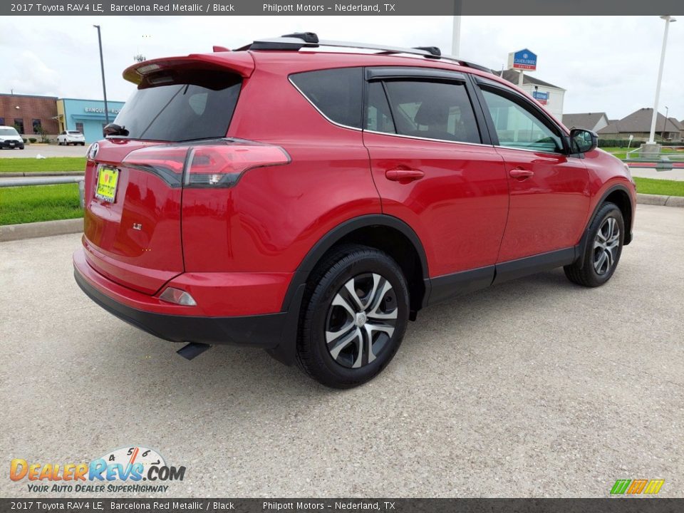 2017 Toyota RAV4 LE Barcelona Red Metallic / Black Photo #3