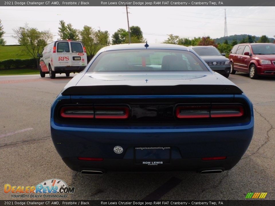 2021 Dodge Challenger GT AWD Frostbite / Black Photo #6