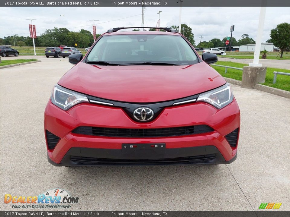 2017 Toyota RAV4 LE Barcelona Red Metallic / Black Photo #9