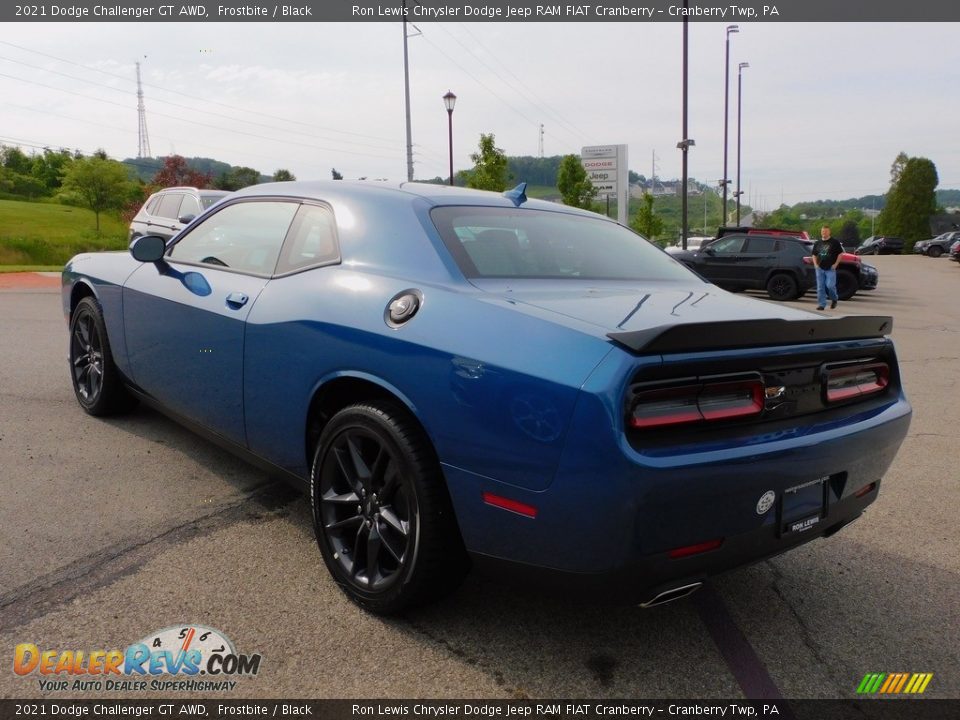 2021 Dodge Challenger GT AWD Frostbite / Black Photo #8