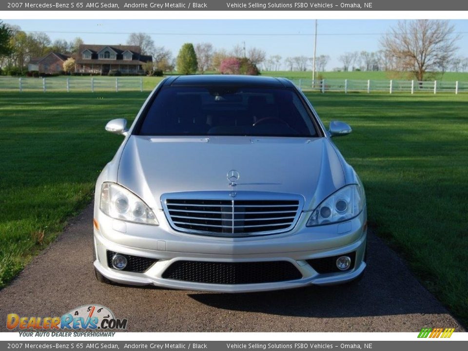 2007 Mercedes-Benz S 65 AMG Sedan Andorite Grey Metallic / Black Photo #33