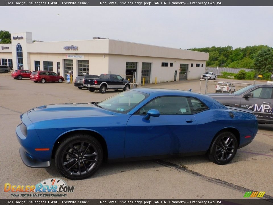 2021 Dodge Challenger GT AWD Frostbite / Black Photo #9