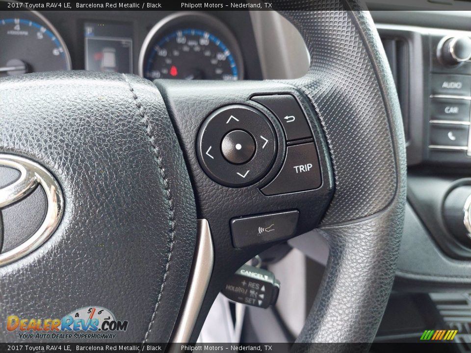 2017 Toyota RAV4 LE Barcelona Red Metallic / Black Photo #17