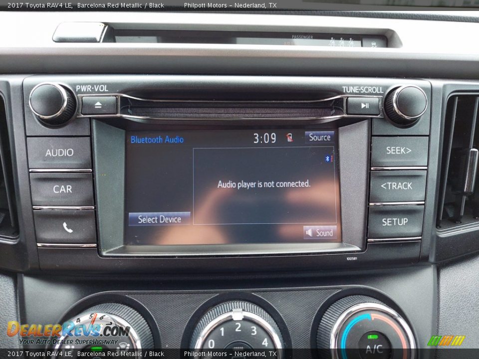 2017 Toyota RAV4 LE Barcelona Red Metallic / Black Photo #19