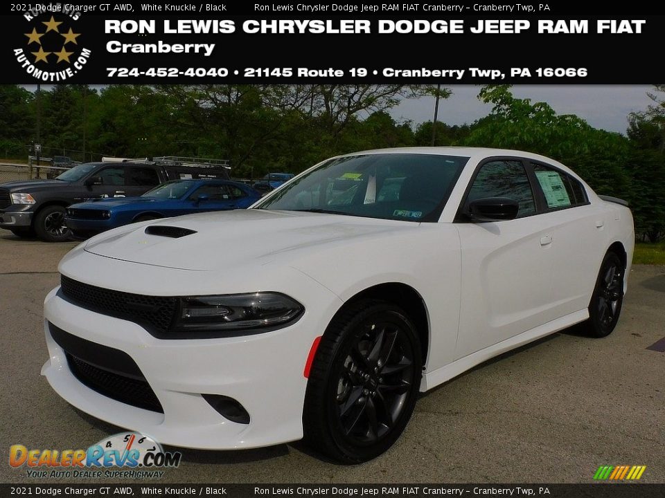 2021 Dodge Charger GT AWD White Knuckle / Black Photo #1