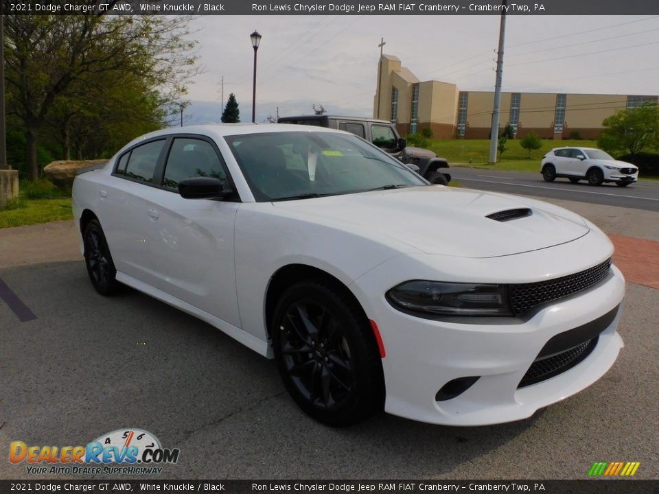 2021 Dodge Charger GT AWD White Knuckle / Black Photo #3