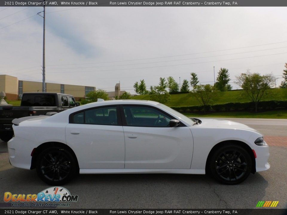 2021 Dodge Charger GT AWD White Knuckle / Black Photo #4