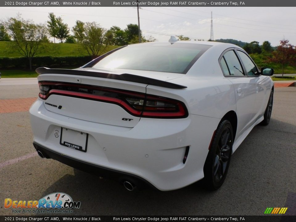 2021 Dodge Charger GT AWD White Knuckle / Black Photo #5