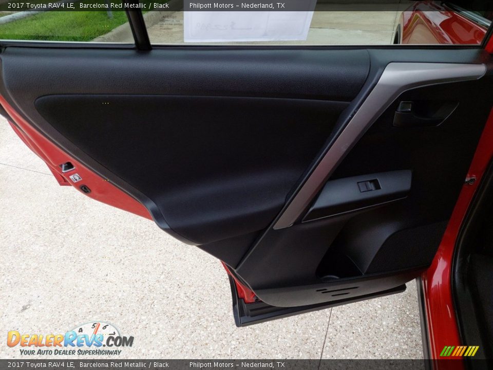 2017 Toyota RAV4 LE Barcelona Red Metallic / Black Photo #23