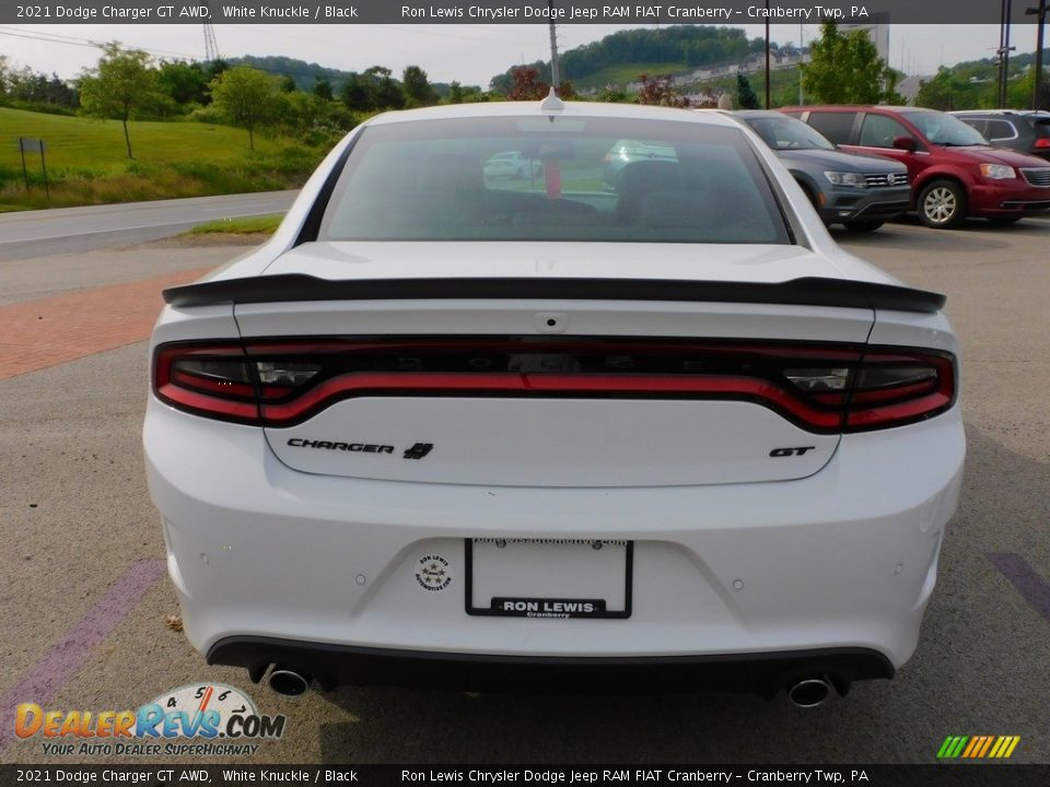 2021 Dodge Charger GT AWD White Knuckle / Black Photo #6