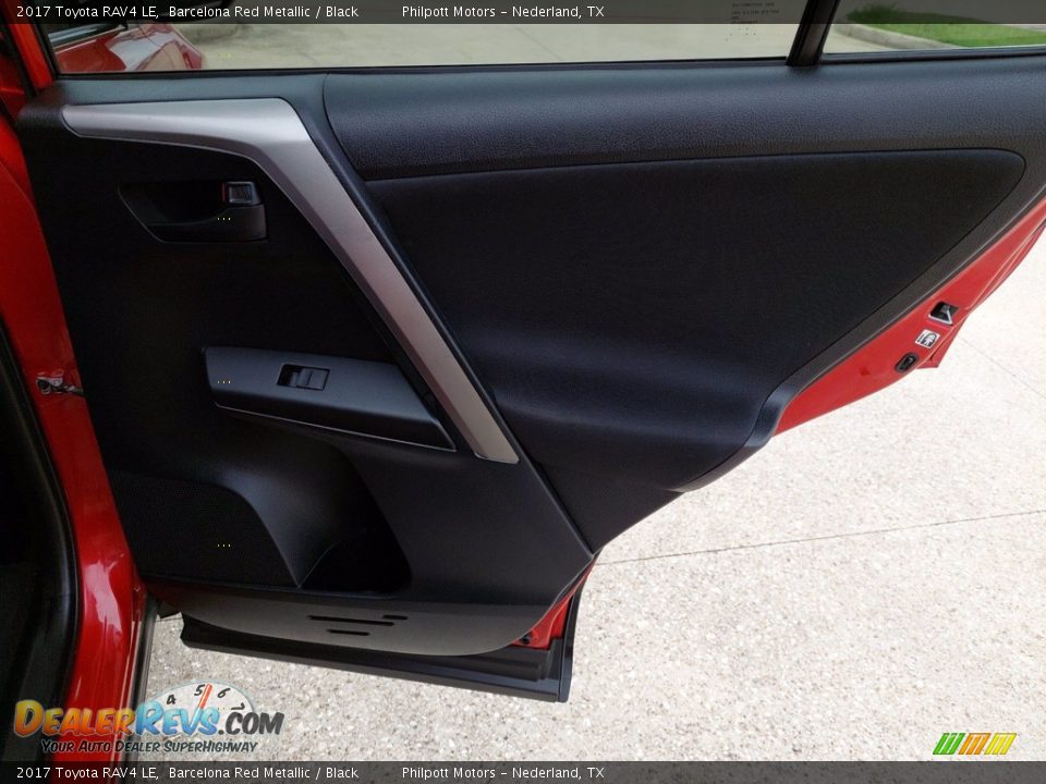 2017 Toyota RAV4 LE Barcelona Red Metallic / Black Photo #25