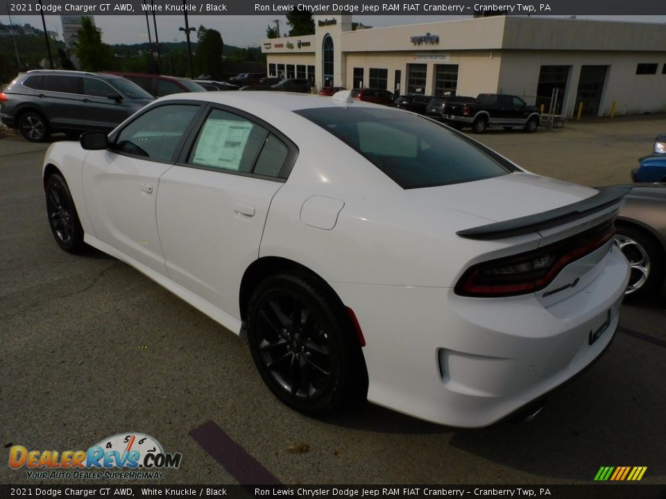 2021 Dodge Charger GT AWD White Knuckle / Black Photo #8