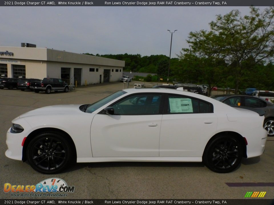 2021 Dodge Charger GT AWD White Knuckle / Black Photo #9
