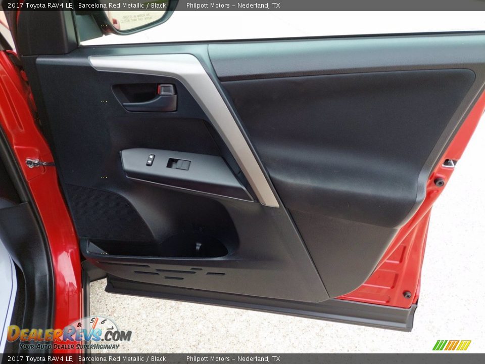 2017 Toyota RAV4 LE Barcelona Red Metallic / Black Photo #27