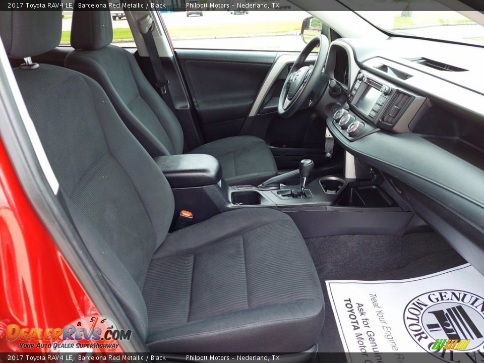 2017 Toyota RAV4 LE Barcelona Red Metallic / Black Photo #28