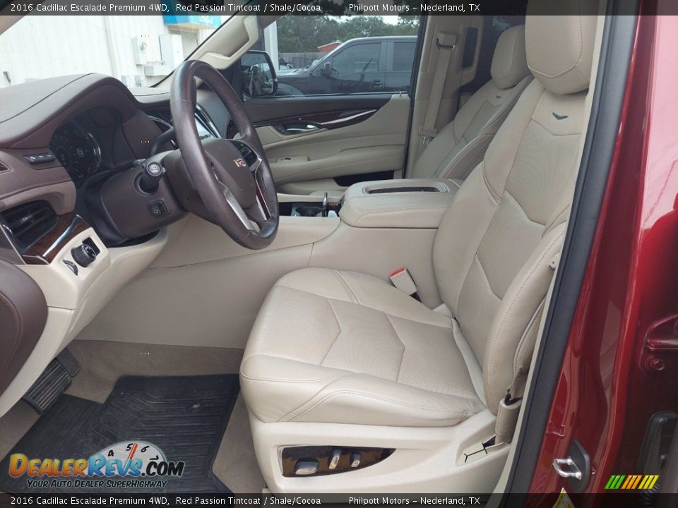 Front Seat of 2016 Cadillac Escalade Premium 4WD Photo #4