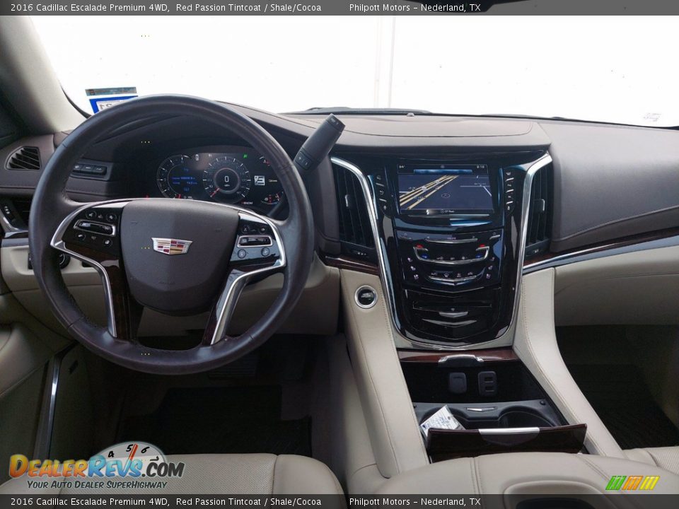 Dashboard of 2016 Cadillac Escalade Premium 4WD Photo #5