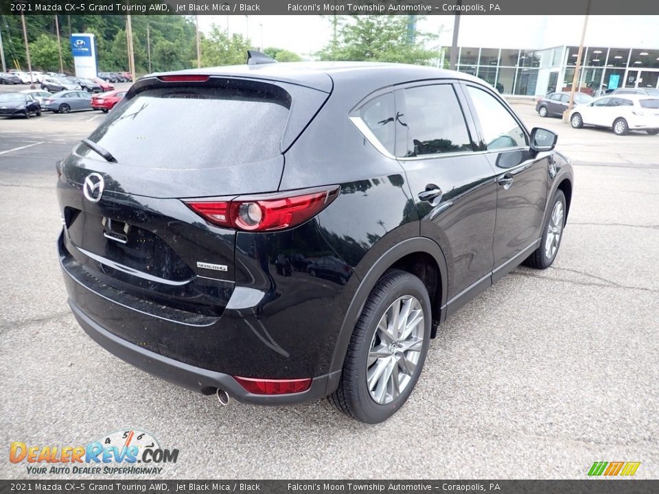 2021 Mazda CX-5 Grand Touring AWD Jet Black Mica / Black Photo #2