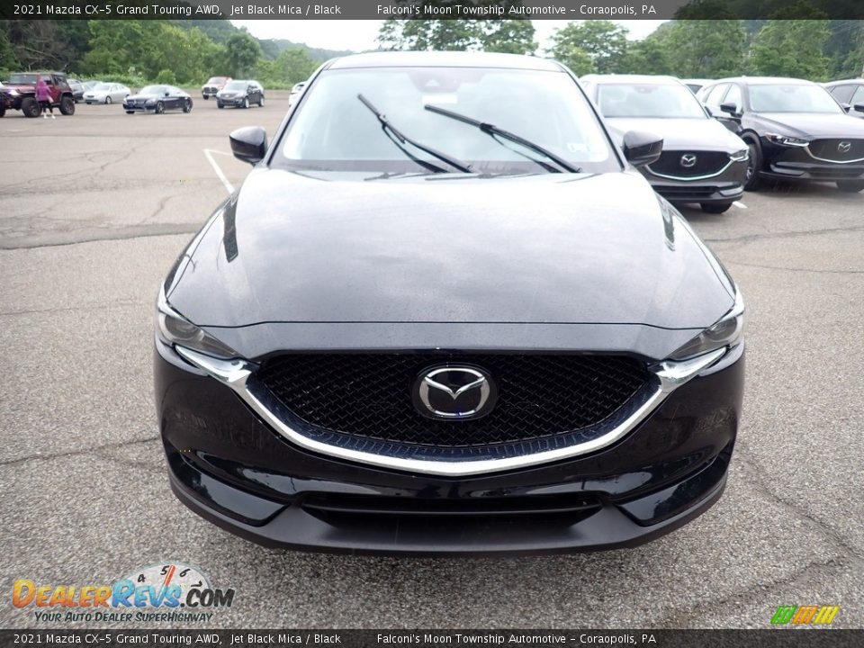 2021 Mazda CX-5 Grand Touring AWD Jet Black Mica / Black Photo #4