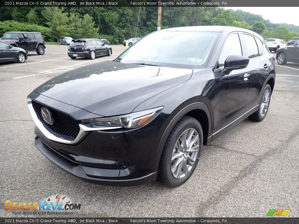 2021 Mazda CX-5 Grand Touring AWD Jet Black Mica / Black Photo #5