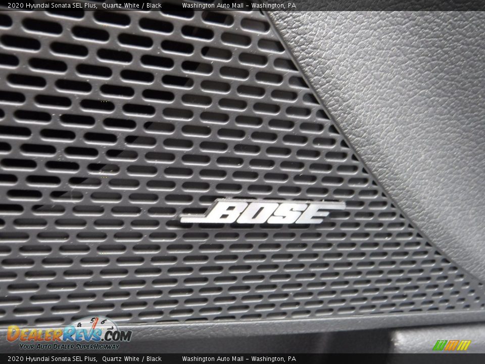 2020 Hyundai Sonata SEL Plus Quartz White / Black Photo #14