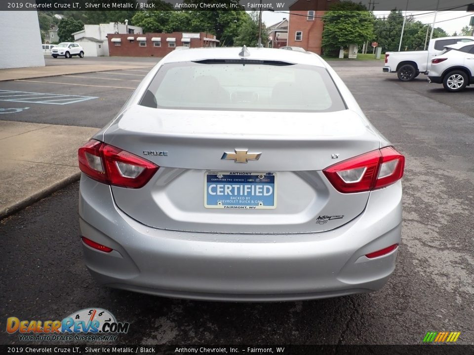 2019 Chevrolet Cruze LT Silver Ice Metallic / Black Photo #4