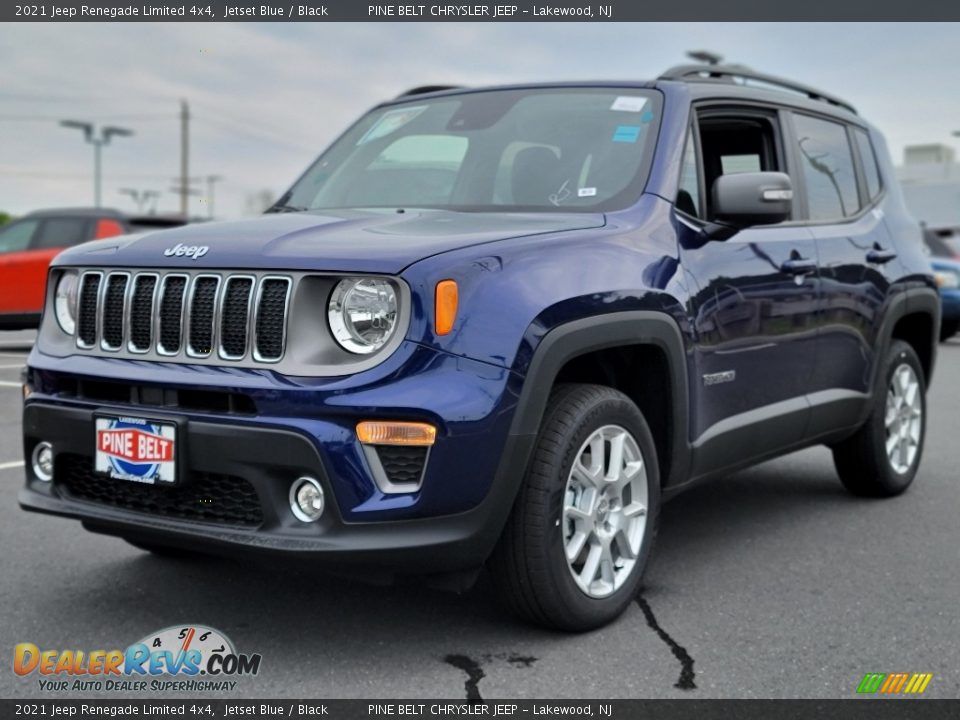 2021 Jeep Renegade Limited 4x4 Jetset Blue / Black Photo #1