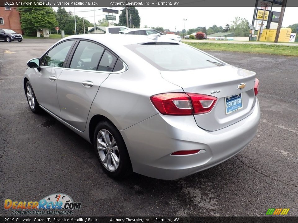 2019 Chevrolet Cruze LT Silver Ice Metallic / Black Photo #5