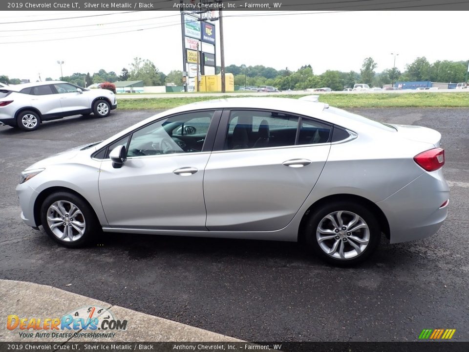 2019 Chevrolet Cruze LT Silver Ice Metallic / Black Photo #6