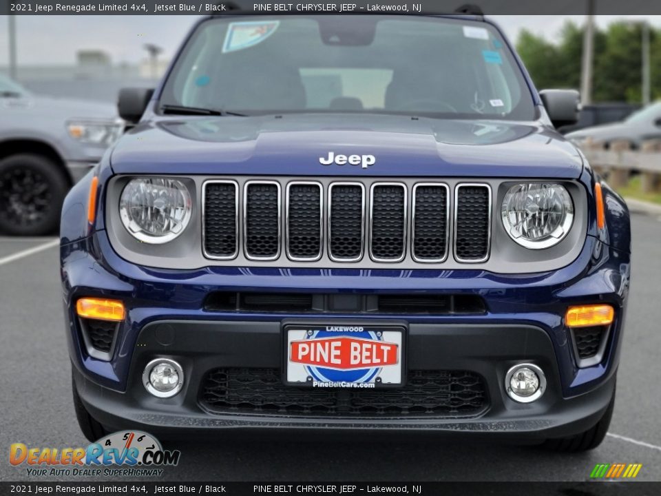 2021 Jeep Renegade Limited 4x4 Jetset Blue / Black Photo #3