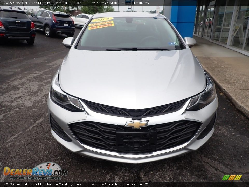 2019 Chevrolet Cruze LT Silver Ice Metallic / Black Photo #8