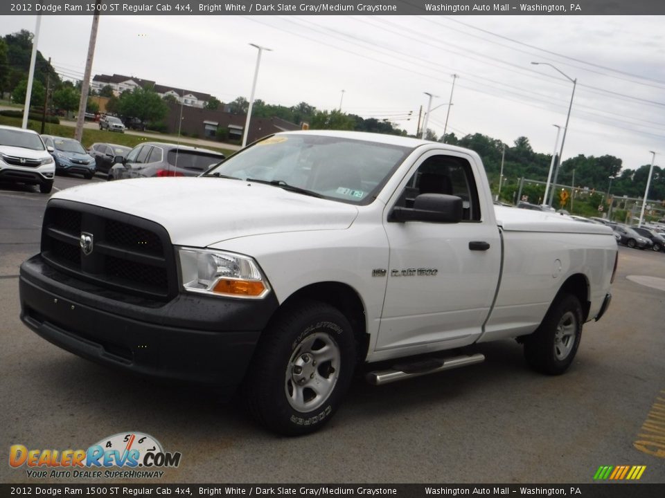 Bright White 2012 Dodge Ram 1500 ST Regular Cab 4x4 Photo #8