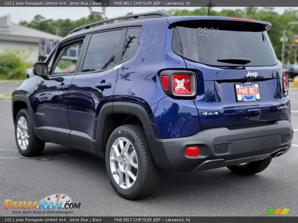 2021 Jeep Renegade Limited 4x4 Jetset Blue / Black Photo #6