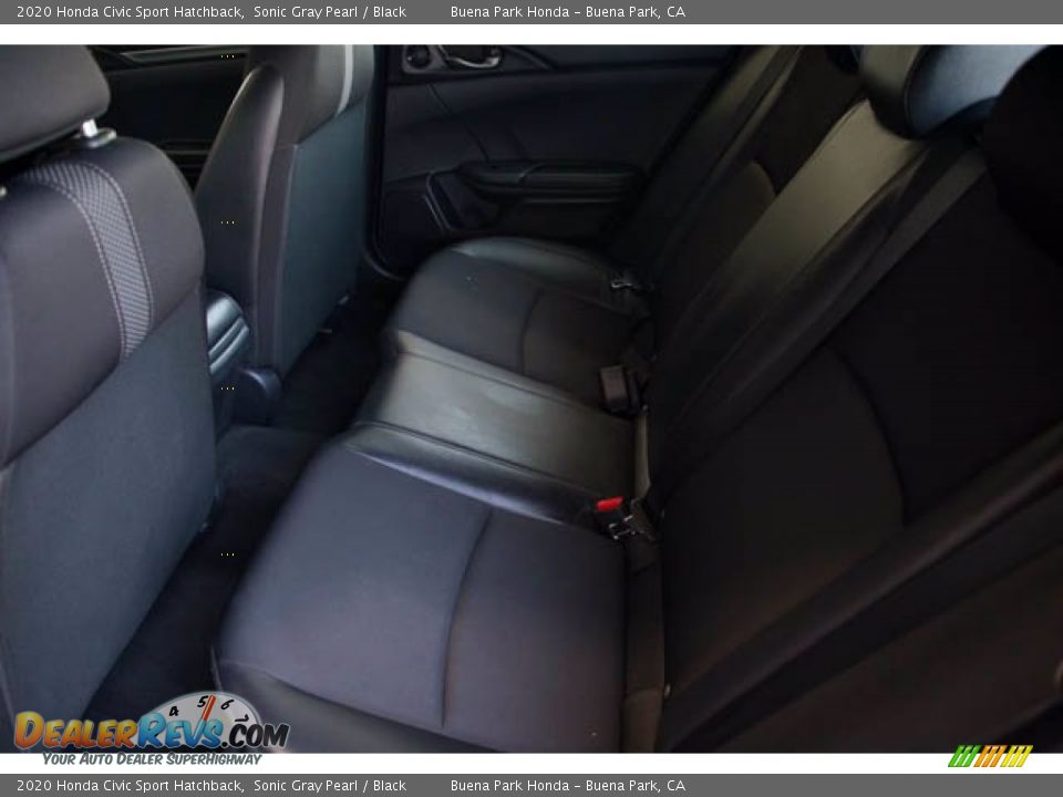 2020 Honda Civic Sport Hatchback Sonic Gray Pearl / Black Photo #4
