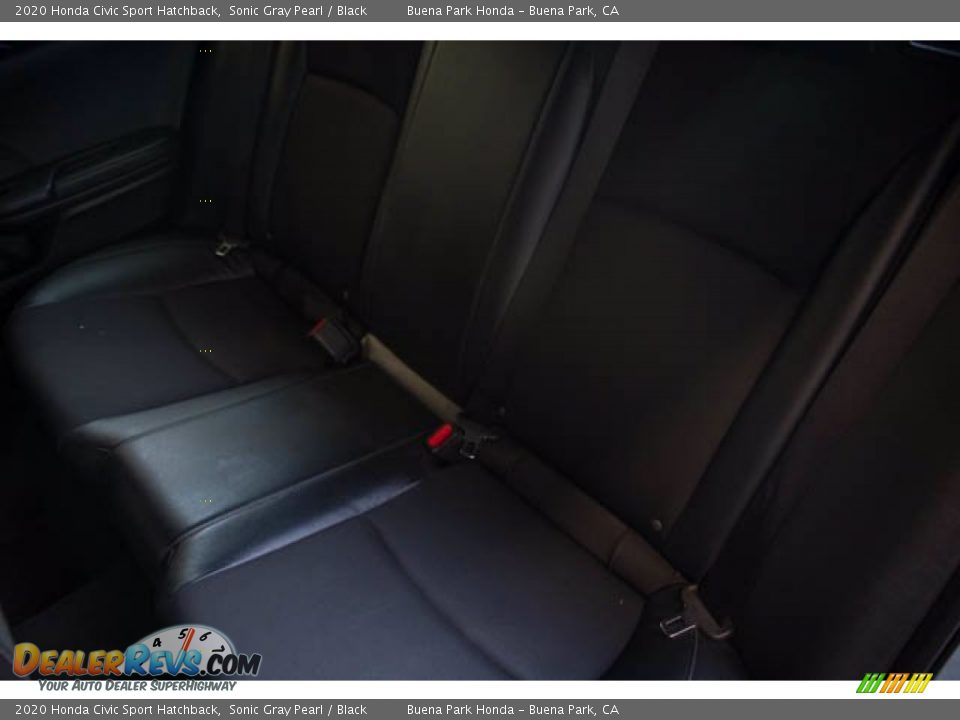 2020 Honda Civic Sport Hatchback Sonic Gray Pearl / Black Photo #18