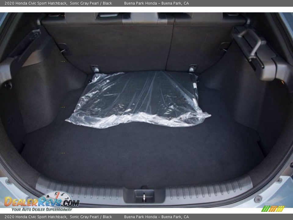 2020 Honda Civic Sport Hatchback Sonic Gray Pearl / Black Photo #19