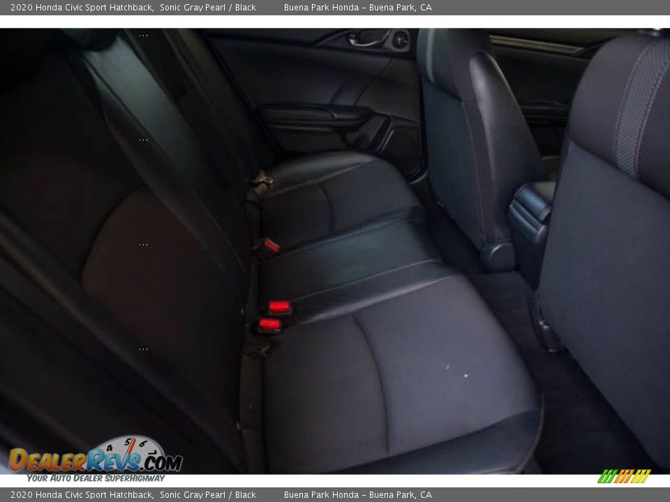 2020 Honda Civic Sport Hatchback Sonic Gray Pearl / Black Photo #20