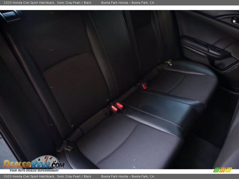 2020 Honda Civic Sport Hatchback Sonic Gray Pearl / Black Photo #21